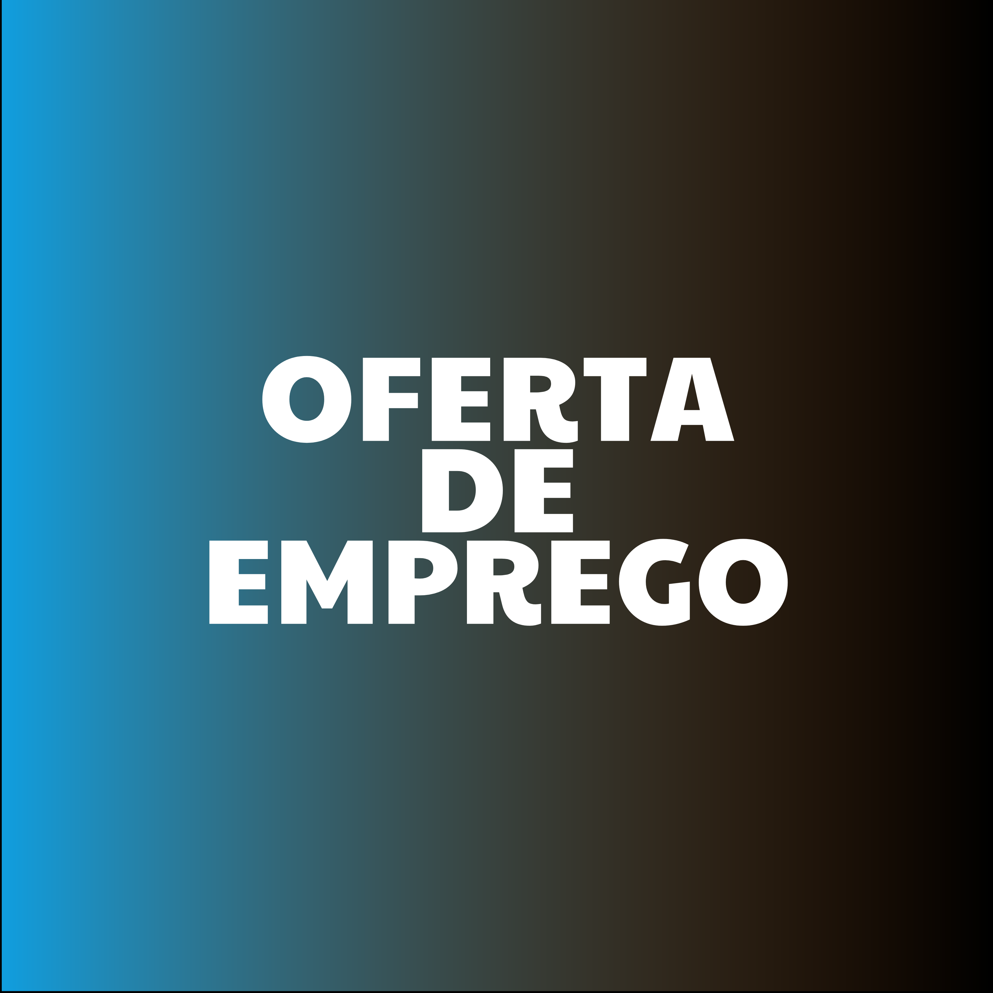 OFERTA DE EMPREGO